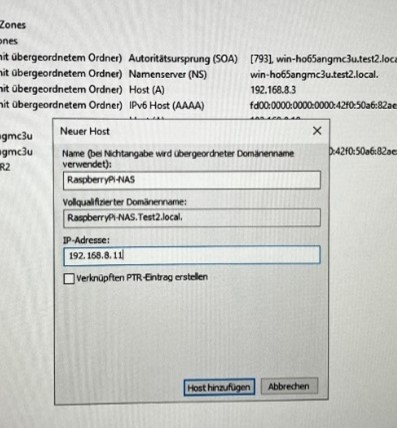 Bei OpenMediaVault (NAS-Verwaltungstool) gelandet